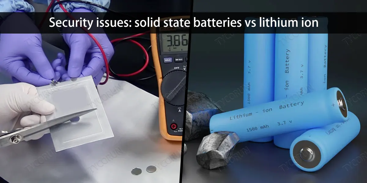 Security issues solid state batteries vs lithium ion