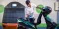 Sun Mobility motorcycle battery swapping