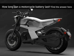 How long can a motorcycle battery last