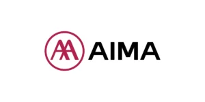 AIMA electric delivery motorcycle logo