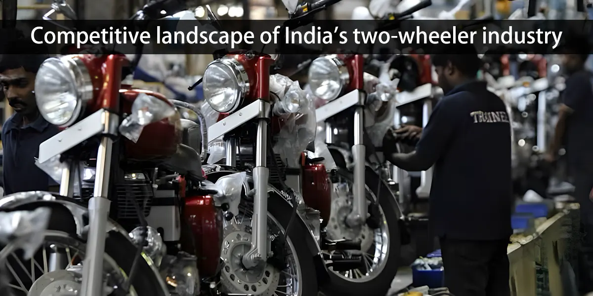 Competitive landscape of India's two-wheeler industry