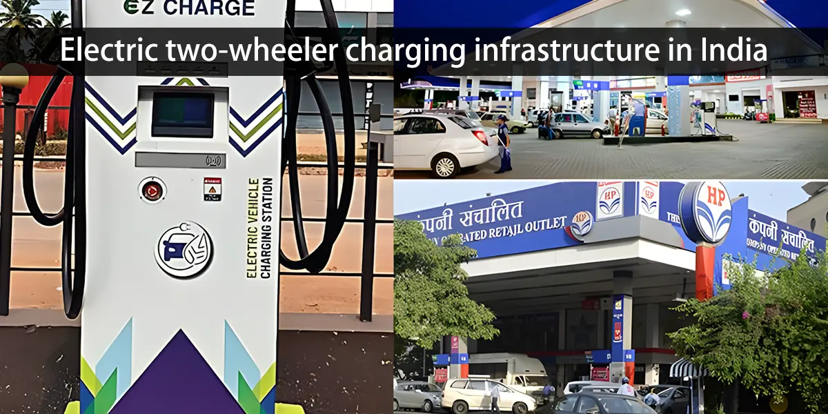 Electric two-wheeler charging infrastructure in India