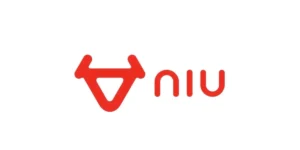 NIU electric delivery motorcycle logo