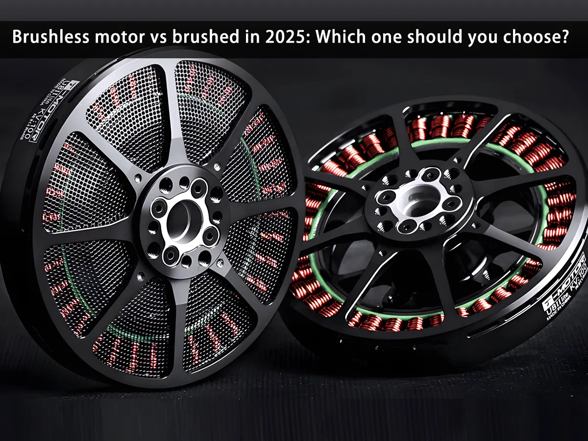 Motor sem escovas vs motor com escovas em 2025 Qual deve escolher