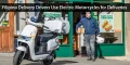 Filipino Delivery Drivers Use Electric Motorcycles for Deliveries