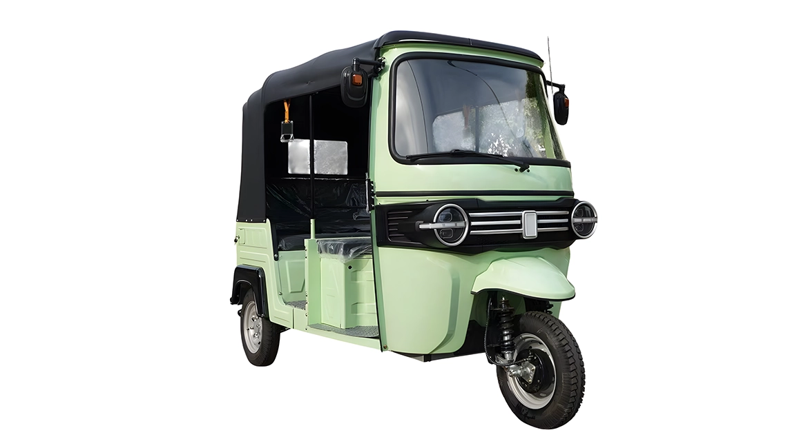 Спеціальна серія 3000 Вт пасажирських електромобілів рикша-тук-тук-тук E6