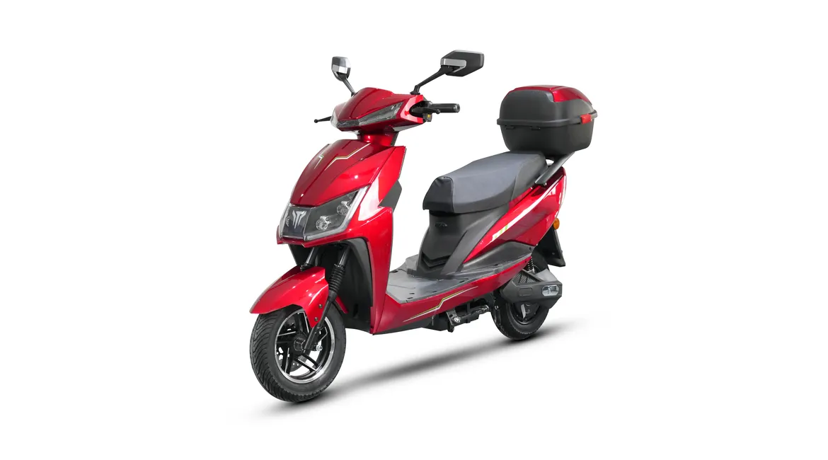 A8-Scooter électrique-Version rouge-couleur